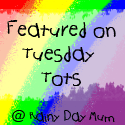 Destacado en Tuesday Tots en Rainy Day Mum