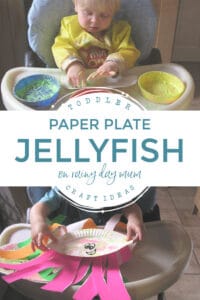 toddler craft paper plate jellyfish