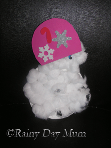 Snowman Craft for Toddlers