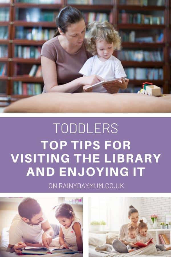 Tops tips for visiting the library with your toddlers and enjoying it