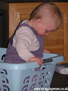 Baby Play – Laundry Basket Fun