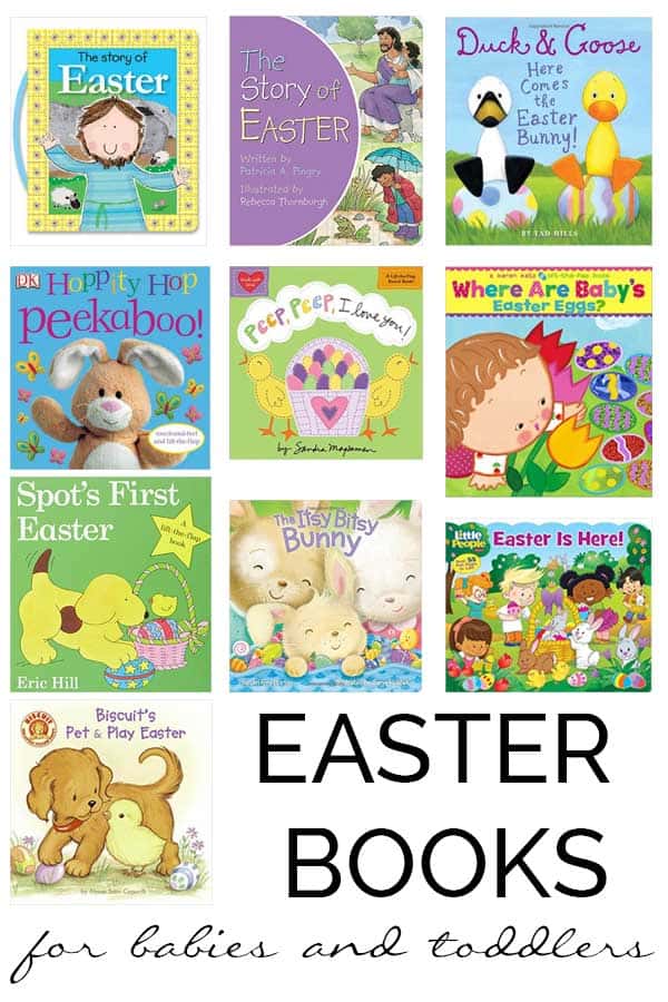 Easter books to read together with babies and toddlers