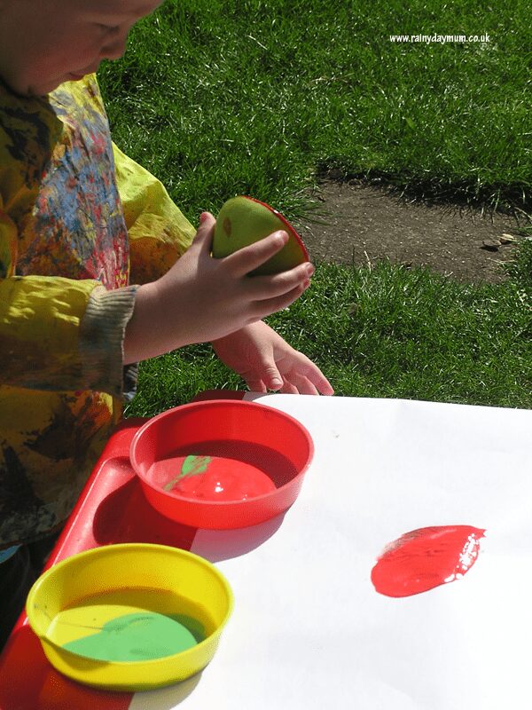 Apple Activities and Crafts for Toddlers and Preschoolers. Including simple recipes to cook together, learning and fun apple themed art and craft activities too.