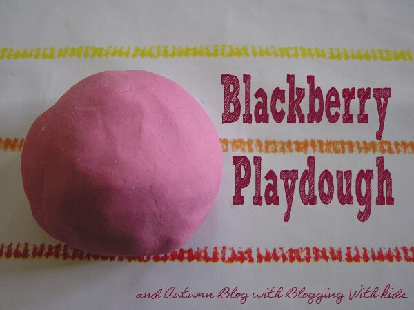 Blackberry Playdough
