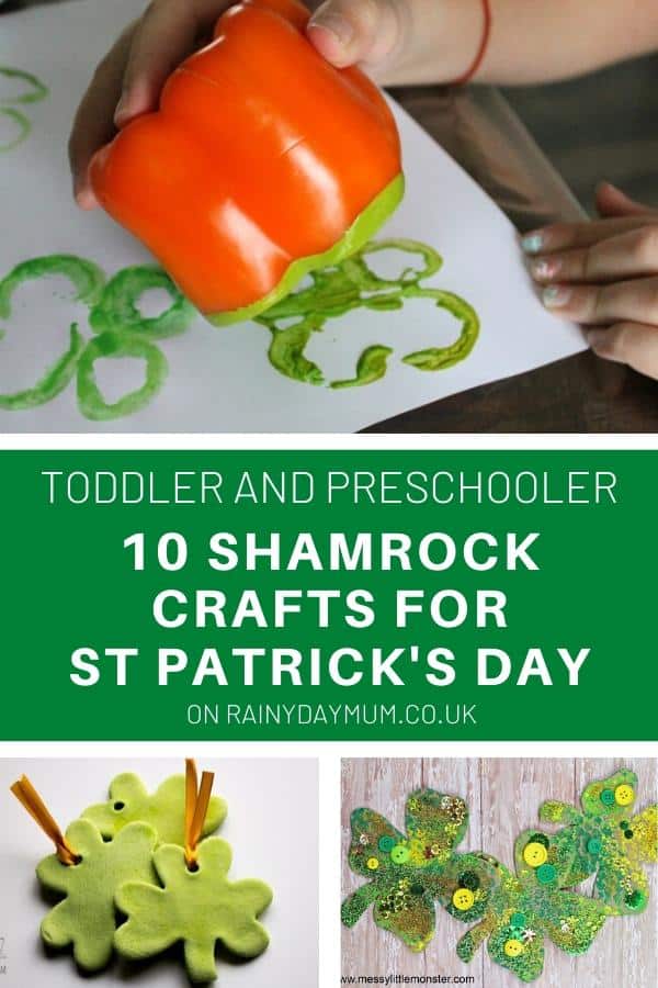 toddler and preschool 10 Shamrock Crafts for St Patrick's Day