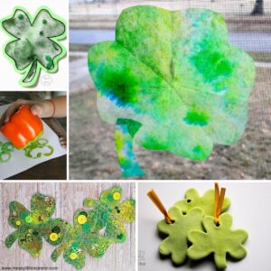 10 St Patrick’s Day Shamrock Crafts Toddlers and Preschoolers