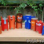 cardboard tube animals
