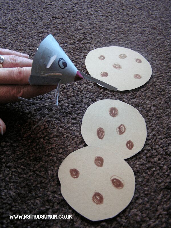 If you give a mouse a cookie - Laura Numeroff inspired Math Game for Toddlers and Preschoolers