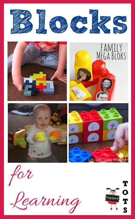 Using blocks for learning - from baby to preschoolers