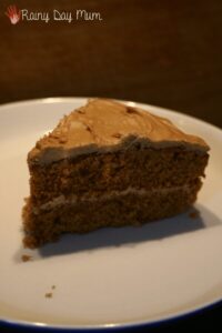 Coffee Cake with Mocha Buttercream Frosting – Recipe