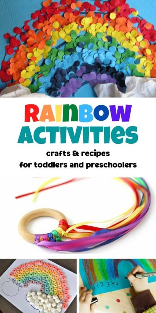 rainbow activities recipes and crafts