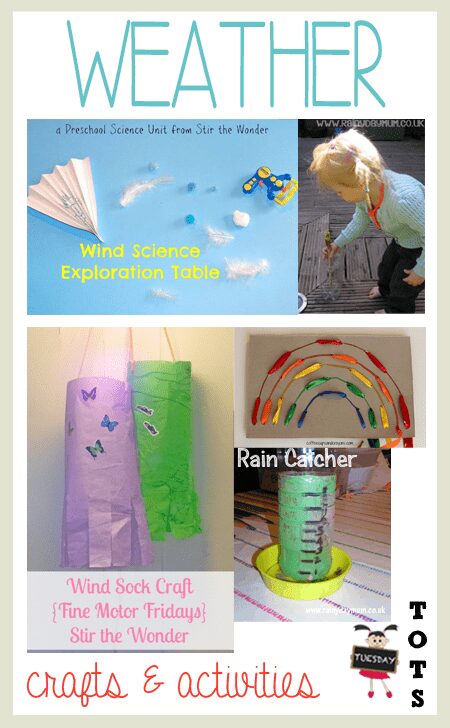 Weather Crafts and Activities for Kids