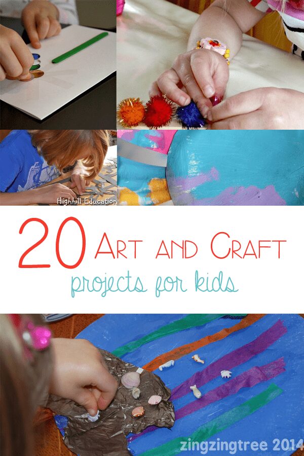 20 Art and Craft projects for kids
