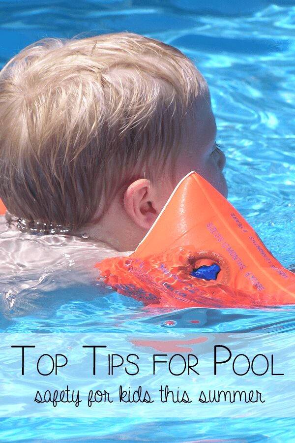 Top tips for pool safety with kids this summer