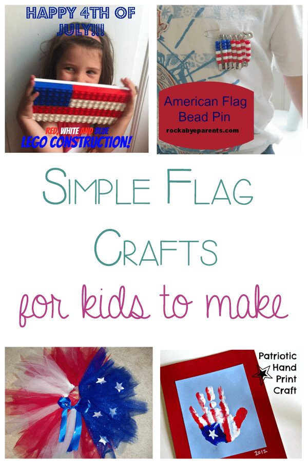Simple Flag Crafts for Kids to make