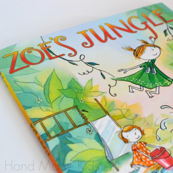 Zoe's Junge - book based activity as part of Rainy Day Mum's Story Book Summer Jungle Themed week from Hand Made Kids Art