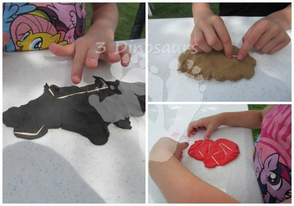 Digging up Dinosaurs - fossil making activity