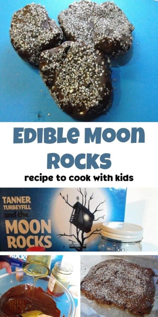 edible moon rocks recipe to cook with kids