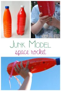 Junk model Space Rocket