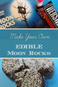 Make your own moon rocks - bringing books about space alive for kids