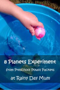 8 Planets Density Experiment