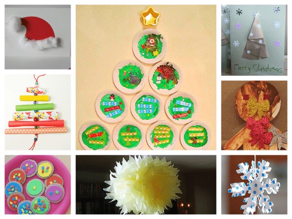 8 Paper Craft ideas for kids and adult to get ready for the festive season with Counting Down to Christmas on Rainy Day Mum