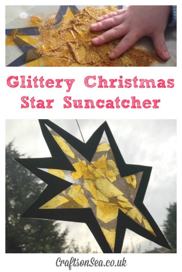 Suzy Goose and the Christmas Star Suncatcher Craft