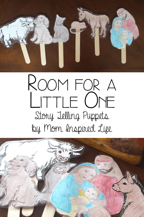Room for a Little One, story telling puppets bringing the nativity alive