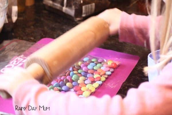 Rainbow Candy Crush Cookies Recipe