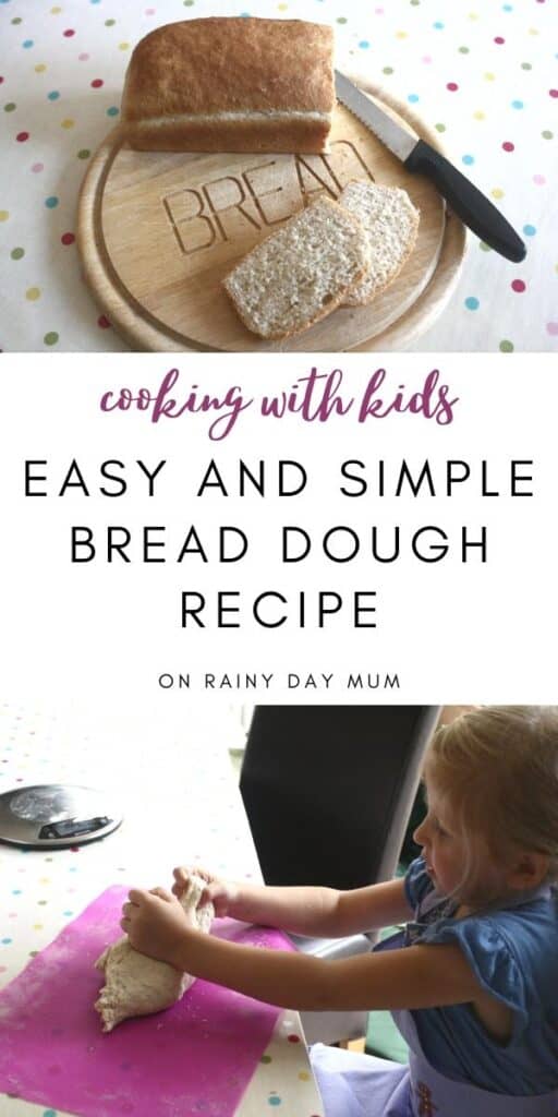 cooking with kids easy and simple bread dough recipe