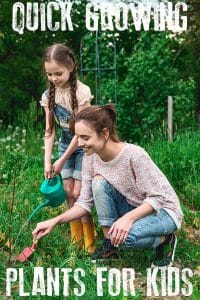 picture of mother and daughter gardening