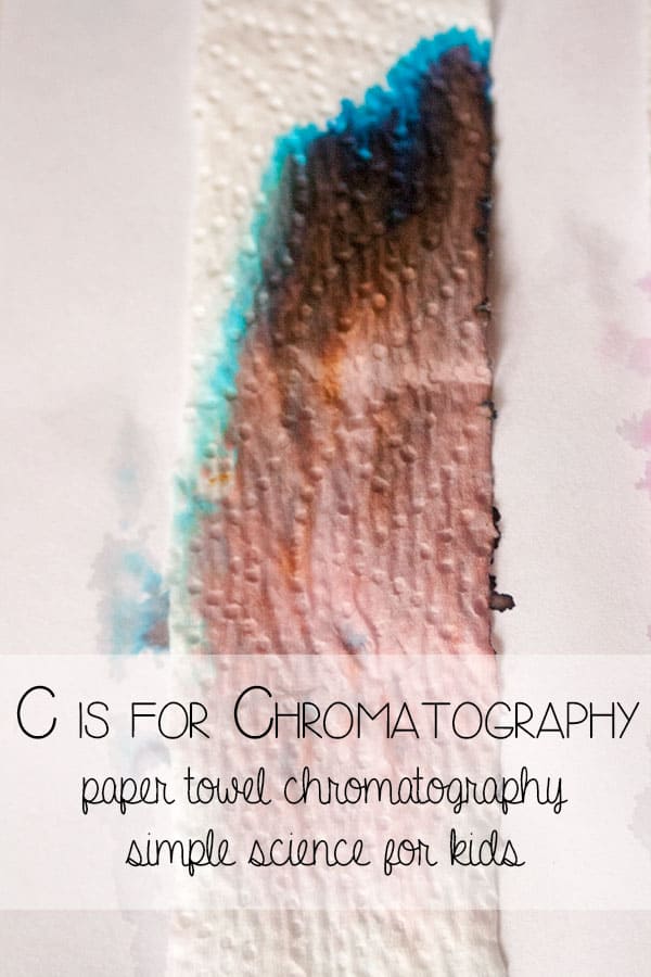 Paper Towel Chromatography - A to Z of science for kids