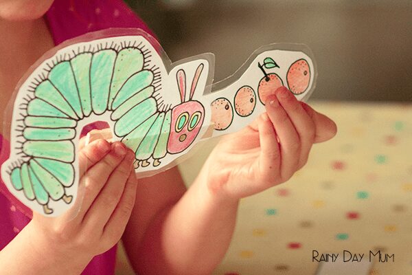 Learning to read the days of the week with The Very Hungry Caterpillar