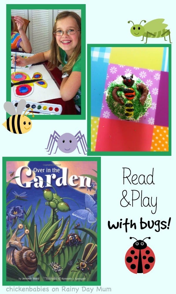 Read and play with bugs, have a bug day this summer with the kids, and pick up a book, play a game, create and then have some delicious fun and easy to make snacks