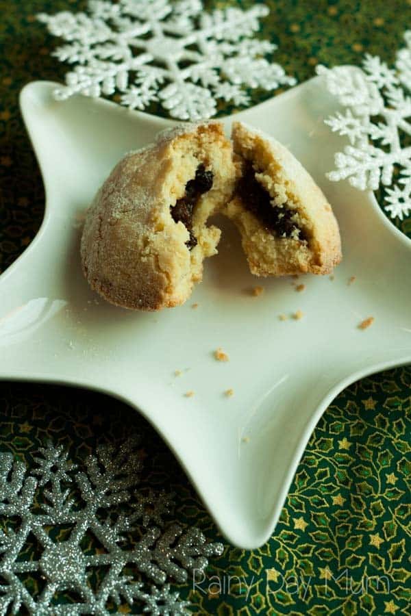 Easy Mince Pie Recipe ideal for cooking with children this Christmas. No roll buttery pastry that is fail safe and makes delicious mince pies every time.