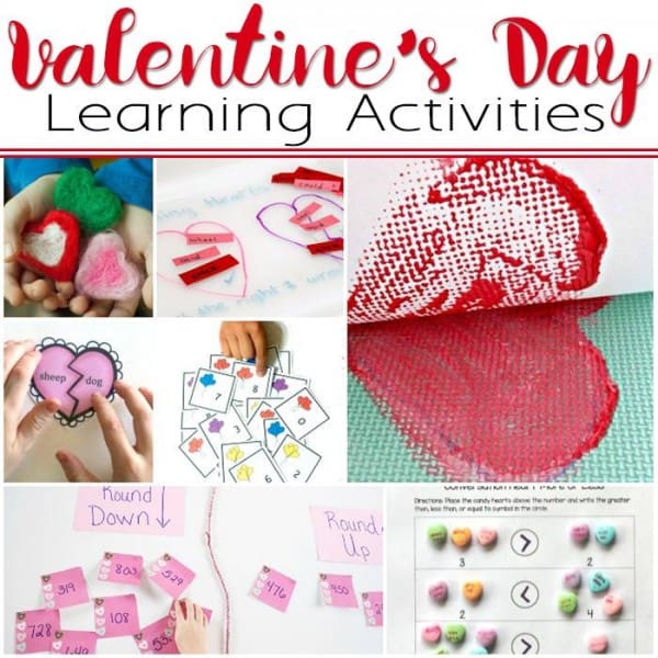 Getting kids started with Needle Felting - a simple Needle Felted hearts. An ideal Valentine's Day Craft for you and kids to do together