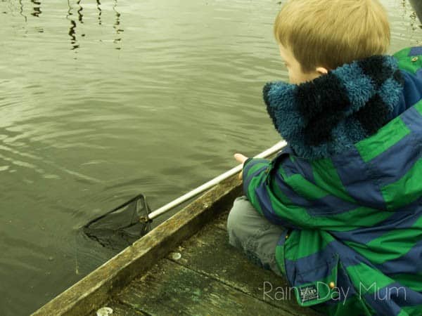 How to go pond dipping - one of the fabulous ideas from the book Born to Be Wild connecting Families and with Nature through hundreds of activities to do outside year round.