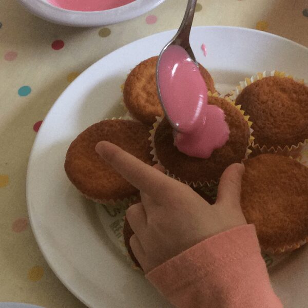 Kids in the Kitchen - making simple cupcakes for kids to decorate. An easy go to recipe for when kids want to cook