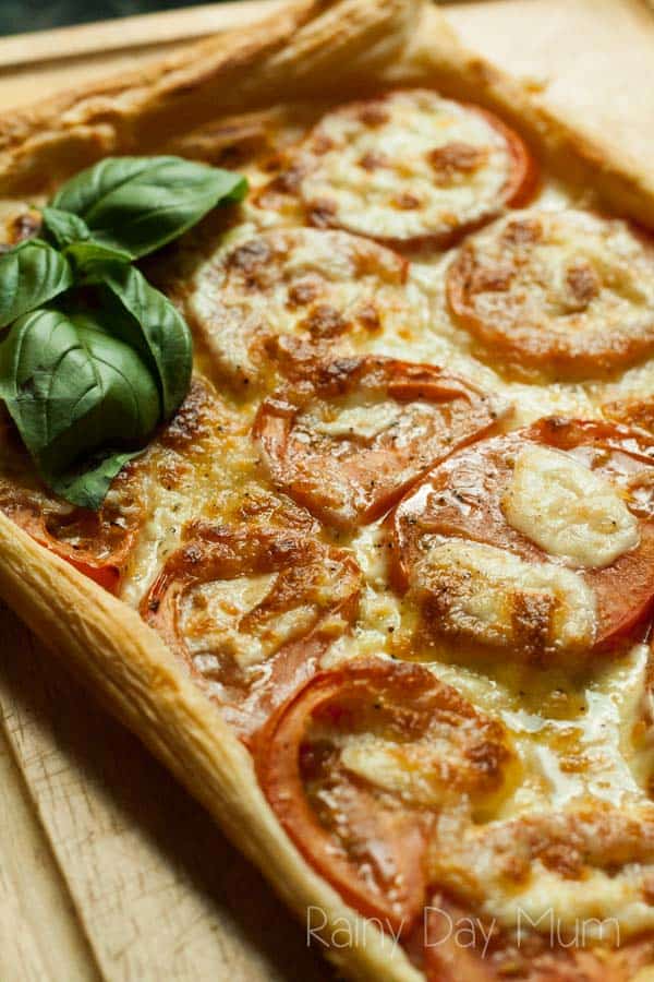 Super quick and easy picnic food to make this summer. This delicious Italian inspired tart is a cheat dish that is so easy to make.
