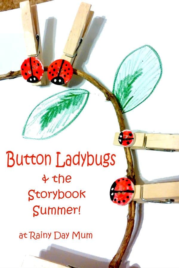 Create your own little button ladybugs - these are perfect for use in maths centres, phonics work and more in the home and the classroom.