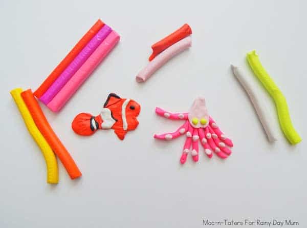 Ocean Animal Clay Art for Kids to Make