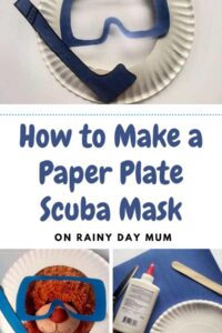 how to make a paper plate scuba mask