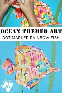Dot Marker Art ~ Rainbow Fish