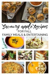 Savoury Apple Recipes for Autumn Family Meals and Entertaining