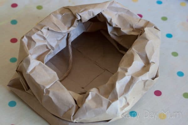 paper bag nest 