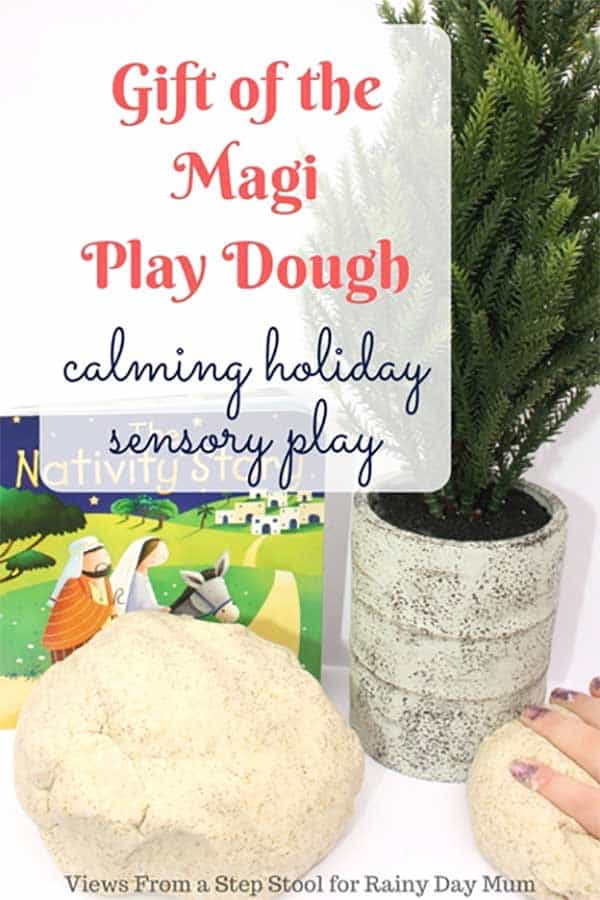 Gift of the Magi Play dough recipe for sensory seekers