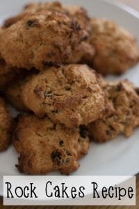 Easy simple rock cakes recipe to make with children. A perfect first cooking recipe that is forgiving for little hands to make and tastes delicious.