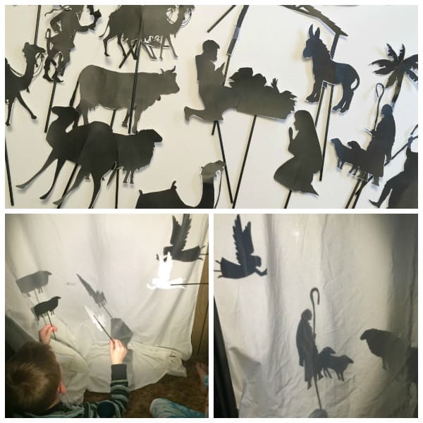 Create your own Nativity Shadow Puppets with this step by step guide with printable and instructions so that your children can retell The Christmas Story.