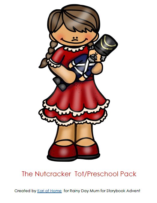 The Nutcracker Inspired printable pack for toddlers and preschoolers.