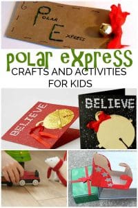 The Polar Express Activities and Crafts for Kids of all ages